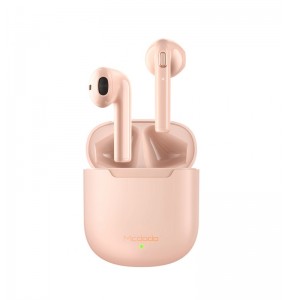 Écouteurs sans fil avec Bluetooth Rose