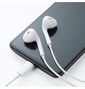 Écouteurs filaire MCDODO wired earphones Element USB-C white HP-6070