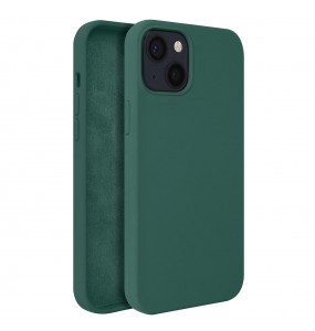 Coque iPhone Silicone Vert Alpin