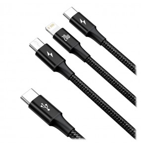 BASEUS Câble USB Type-C rapid series 3 en 1