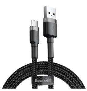 Baseus Câble USB vers Type-C Noir 3A 1m