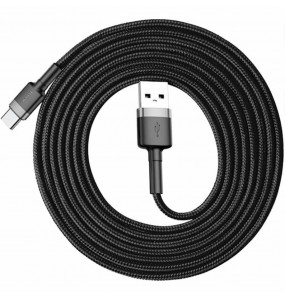 Baseus Câble USB vers Type-C Noir 3A 1m