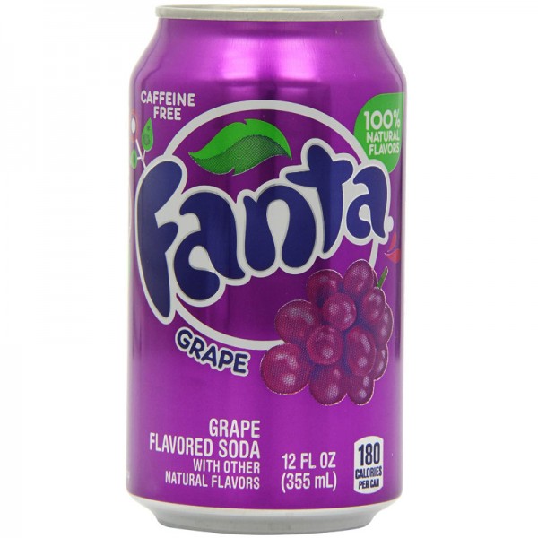 Canette Fanta Raisin Edition US